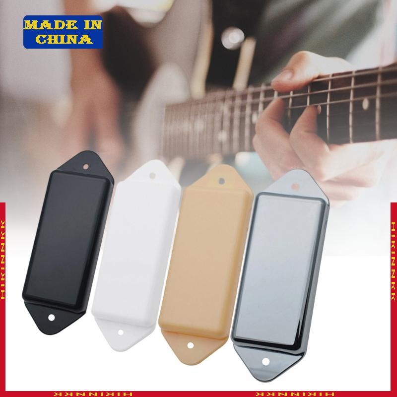HIK Easy Fit Guitar Pickup Cover P90 ความงามสําหรับ 6 สายกีตาร์ไฟฟ้า ABS พลาสติกสร้างป้องกันฝุ่น Moi