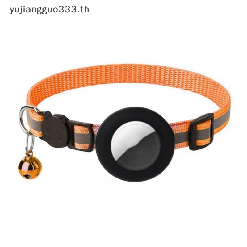 # yujiang # สัตว์เลี้ยง GPS Traer พร้อม Bell น่ารักสะท้อนแสง Night Cat ที่อยู่รอยเท้าคอจี้ Traing สุ