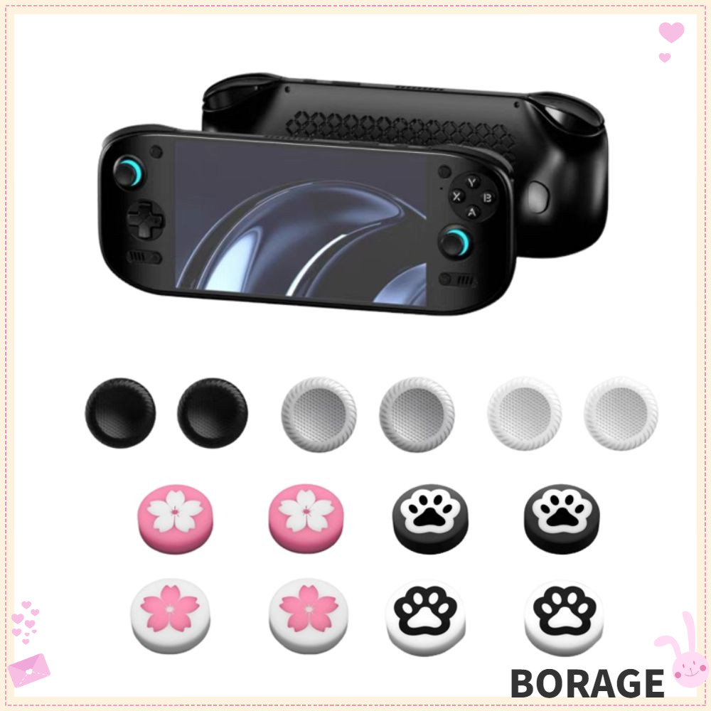BORAG 4PCS Big Joystick Cap,ซิลิโคนอุปกรณ์เสริมเกมคอนโซลจอยสติ๊ก Rocker,ทนทานลื่นที่มีสีสันเปลี่ยนหม