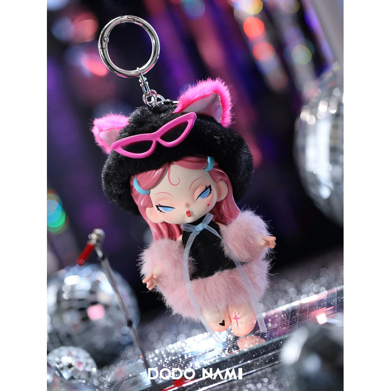 ของแท้ Dodo Nami Midnight Disco Series กล่องตาบอดจี้ตุ๊กตาอินเทรนด์เล่นตุ๊กตาน่ารักสาวเครื่องประดับของเล่นของสะสมของขวัญ