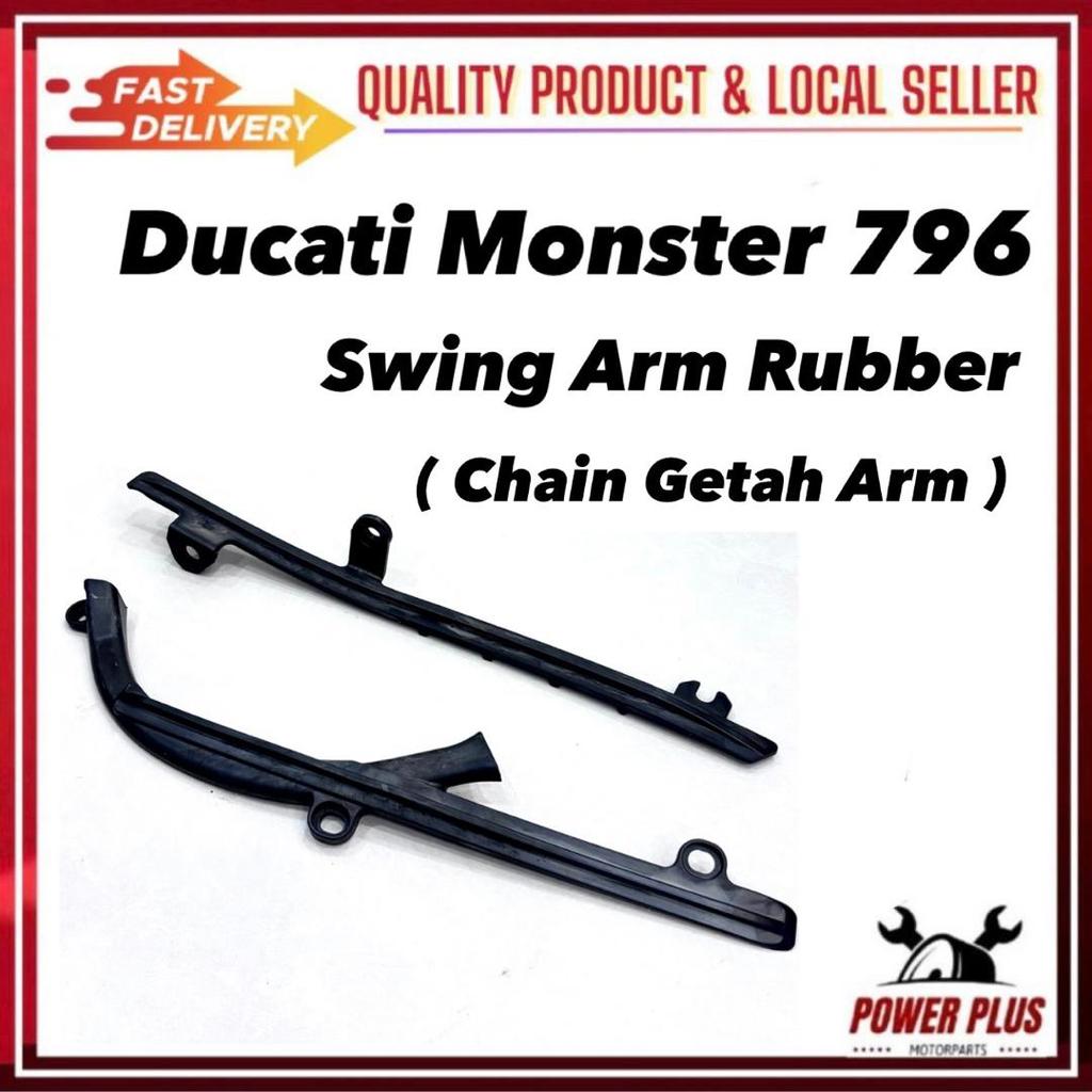 Ducati Monster 796 Monster796 Monster-796 Swing Arm Rubber Chain Guard Slide Getah Seal Arm Getah La