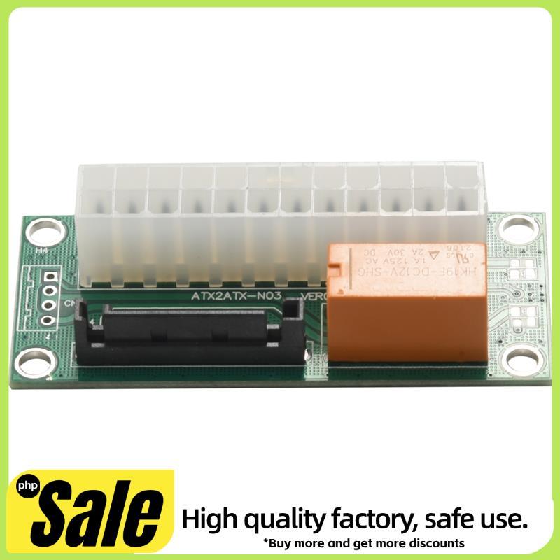 Power Board Dual PSU หลายอะแดปเตอร์จ่ายไฟ Add2Psu พร้อมขั้วต่อ ATX 24Pin ถึง 4Pin สําหรับ