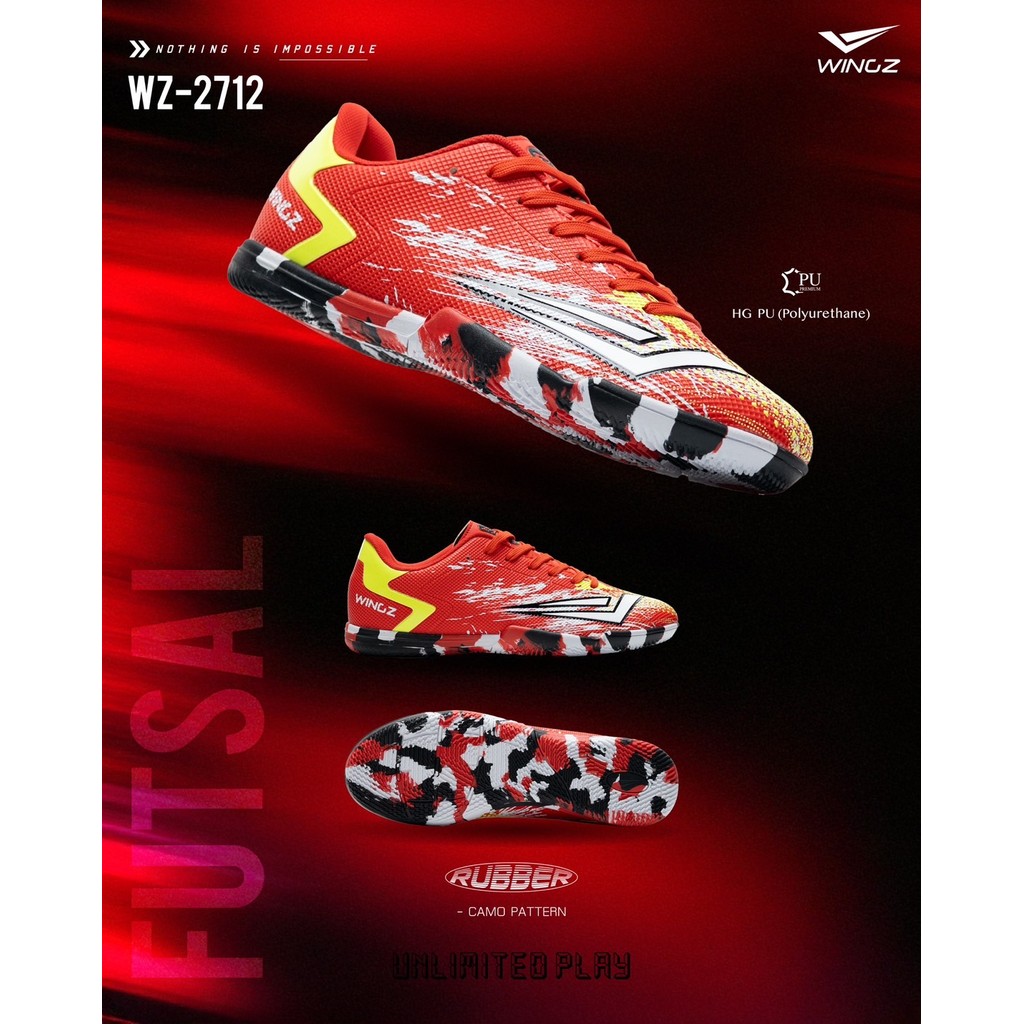 Futsal Shoes Wingz Wz2712 (Size37-45)
