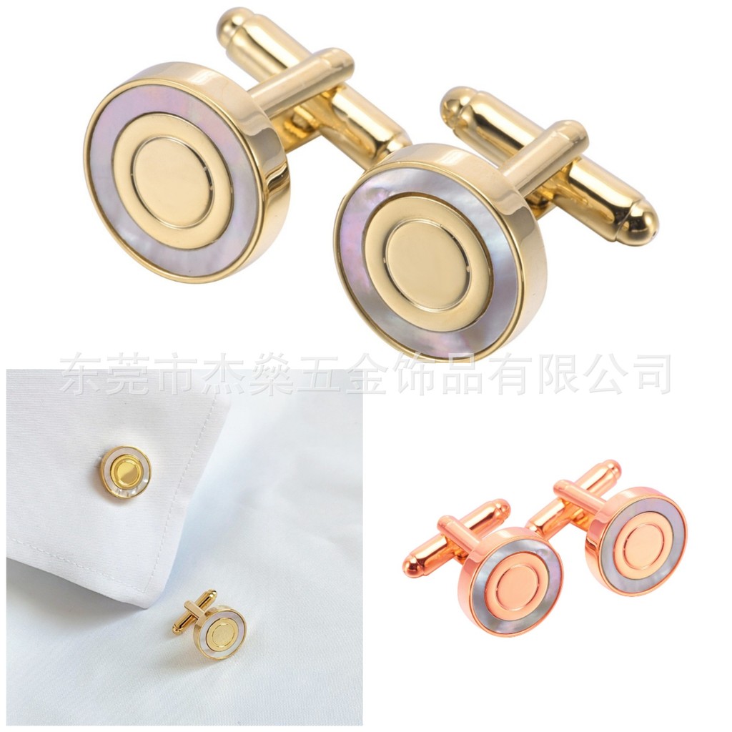 Fritillaria French Cufflinks Dress Shirt Cuff ปุ่ม 26.3.10