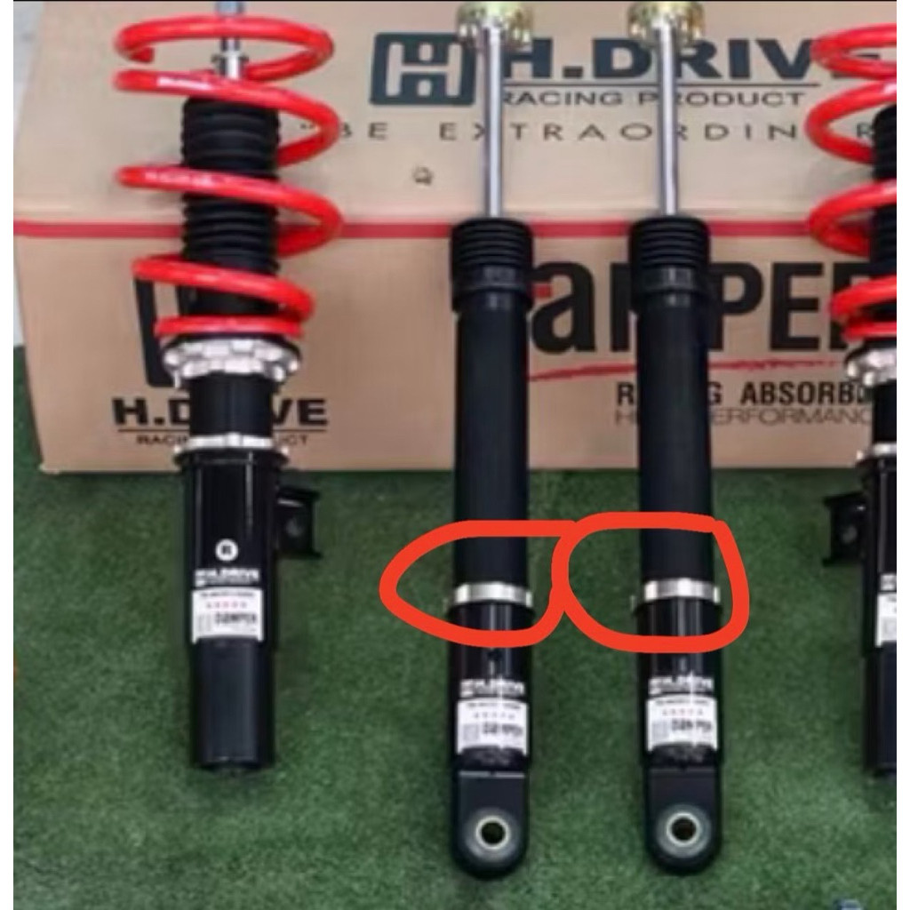 อะไหล่ โช๊ค H drive โช้คสตรัท H-drive แหวน ถ้วย บูช ยางกันกระแทก ยางรองสปริง กระบอกโช้ค คอม้าหน้า ยา
