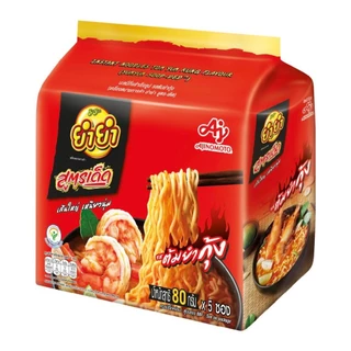 [1แพ็ค5ซอง] Yumyum ยำยำ สูตรเด็ด บะหมี่กึ่งสำเร็จรูป แบบแห้ง มีหลายรสชาติให้เลือก