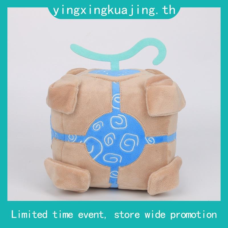 AIXINI Blox Fruits Kitsune Anime Game Plush Toy Fruit Leopard Pattern Box Plushies Toy  Soft Stuffed