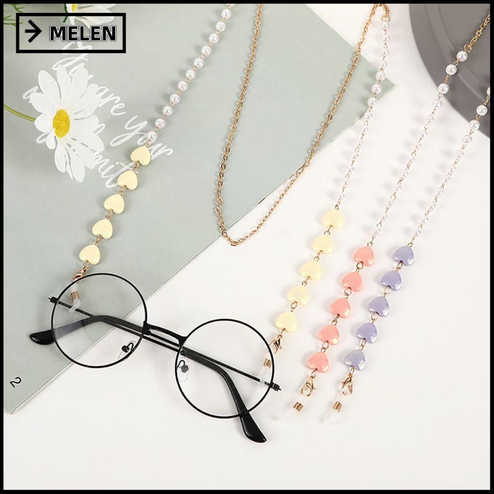 MELEN แว่นอ่านหนังสือพร้อมสายคล้องแบบลานยาร์ด ออกแบบมาในรูปหัวใจ สวมใส่ง่ายและสะดวกสำหรับใช้งานทั่วไป
