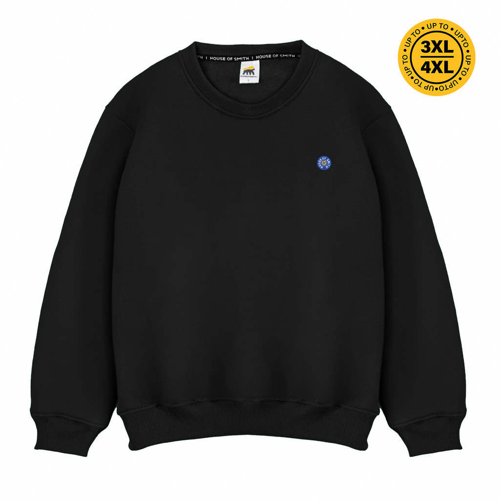 เสื้อสเวตเตอร์คอกลมผู้ชาย House of Smith - Orbs Crewneck Black 2