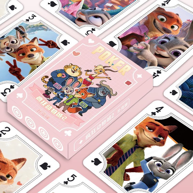 Crazy Animal City สองมิติการ์ตูนเล่นไพ่อุปกรณ์ต่อพ่วงการ์ดฝึกมายากลต่อสู้เจ้าของบ้านเกมกระดานการศึกษาดังนั้น