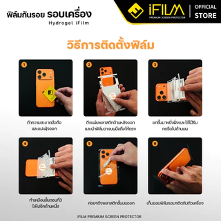 [Official] iFilm ฟิล์มหลัง คลุม รอบเครื่อง For Samsung S26Ultra S26Plus S26 S25 U ฟิล์มกันรอย ไฮโดรเจล hydrogel HD Matte