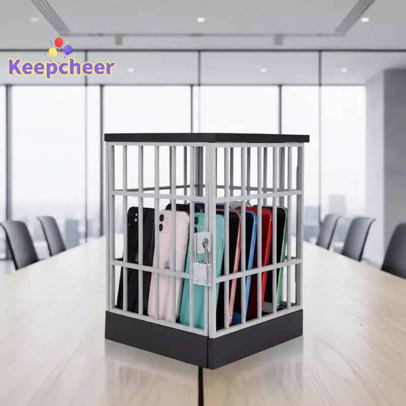 Keepcheer กล่องเก็บโทรศัพท์มือถือพร้อมตัวจับเวลา