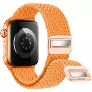 สายรัดไนลอนถักสําหรับ Apple Watch Series11/10 42 มม.46 มม.Ultra3/2/1 49 มม.9 8 7 6 SE 45/41/40/44 มม.