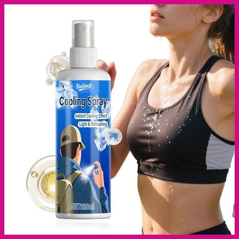 สเปรย์เย็นกีฬา 120ml Cooling Relief Freeze Mist สเปรย์เย็นทันทีสําหรับกีฬาการบาดเจ็บสําหรับแพลง Brui