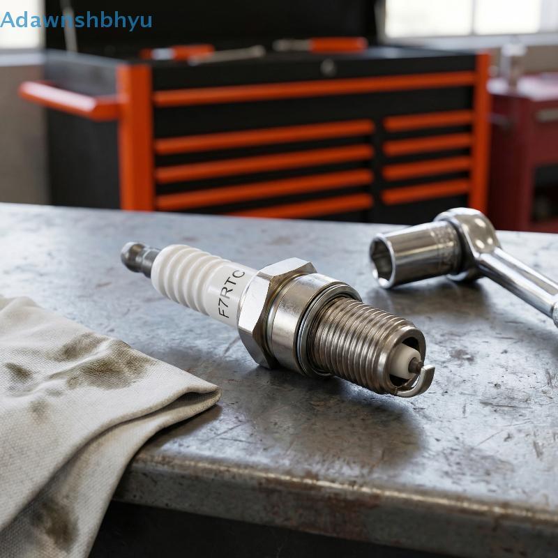 Adhyu 1PC หัวเทียนรถจักรยานยนต์ F6RTC สําหรับ PW50 PW80 PW60 LT50 50cc70cc 90cc 110cc 150cc ATV Quad