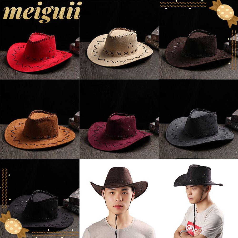 MEIGUII Cap Fashion Suede Fancy Dress