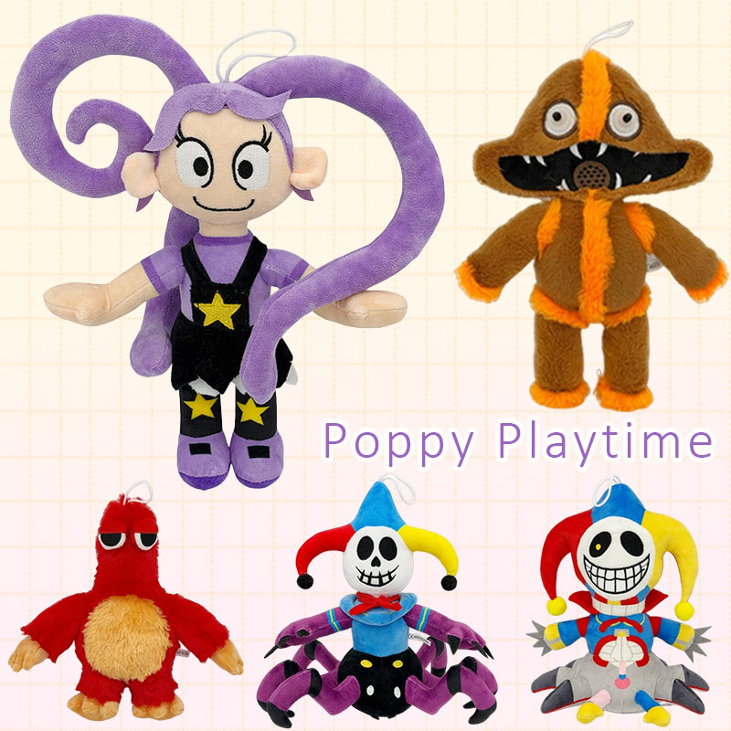 ต้นแบบน่ารัก Poppy Playtime Chapter 5 Lily Lovebraids Outimals Chum Chompkins ตุ๊กตายัดตุ๊กตา ราคา ถูกที่สุด ดีลบีเคเค