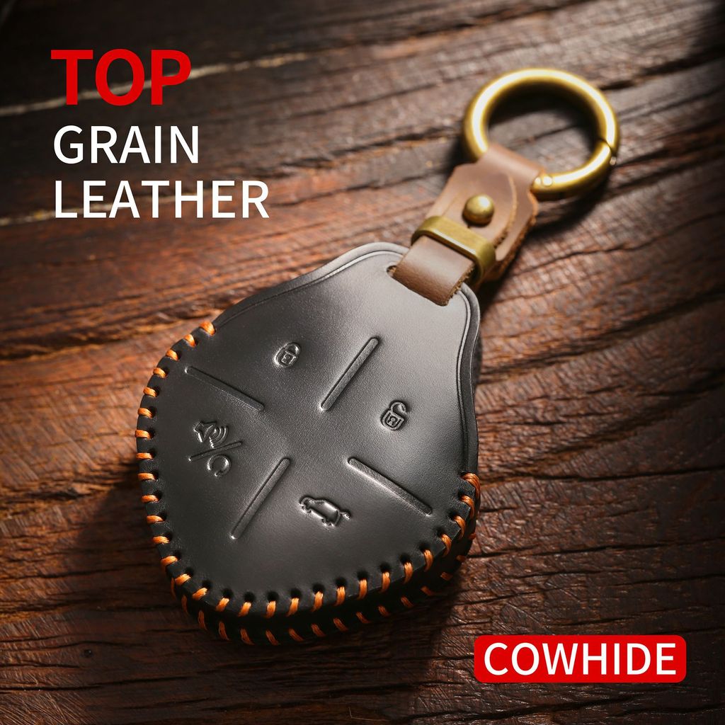 สินค้าใหม่ Retro Key Case เหมาะสําหรับ 2025 2026 JETOUR DASHING idm รถ Handmade ของแท้หนัง Key Case 