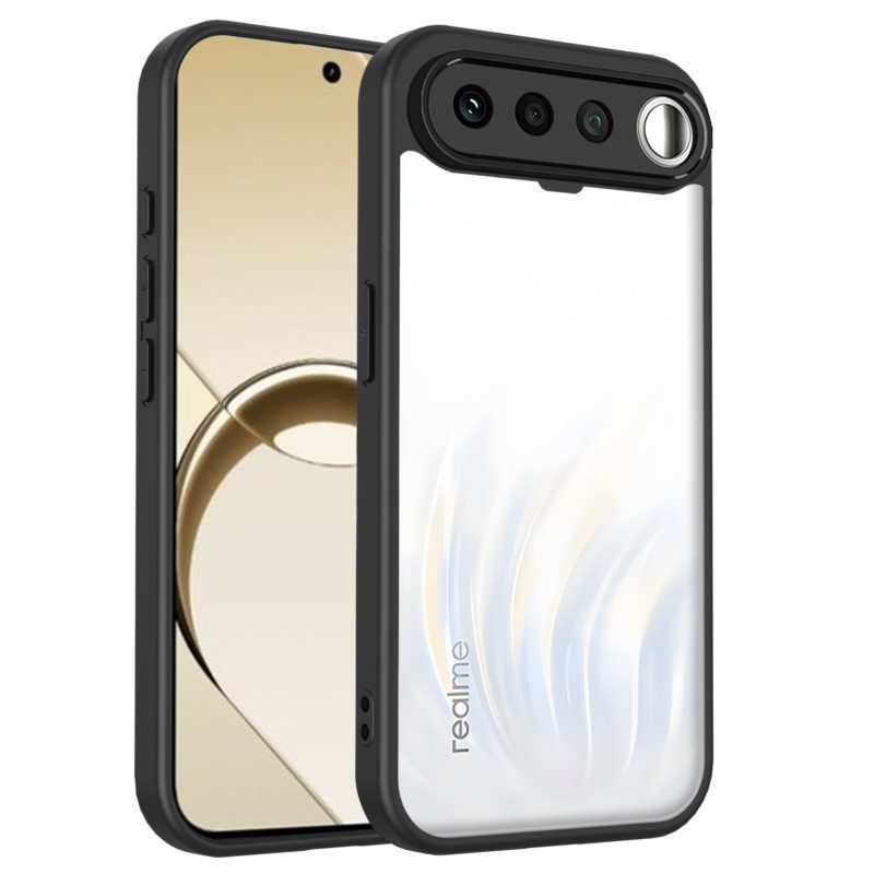 สําหรับ OPPO Realme 16 5G, ไม่ใช่สําหรับ 4G, เคสโทรศัพท์ฝ้าโปร่งใสคลาสสิก, ฝาครอบป้องกันป้องกันการตกแบบแข็งคุณภาพสูง