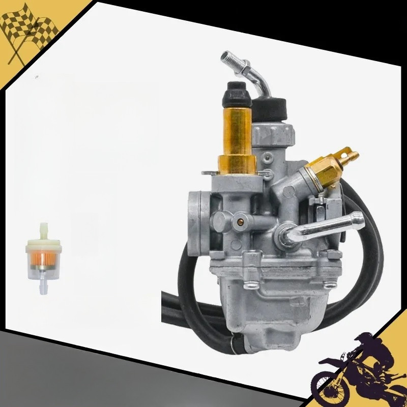 12mm คาร์บูเรเตอร์รถจักรยานยนต์สําหรับ Yamaha TTR 50 TT-R50E 50cc 2006-2011 Mini Bike Mini Dirt Bike