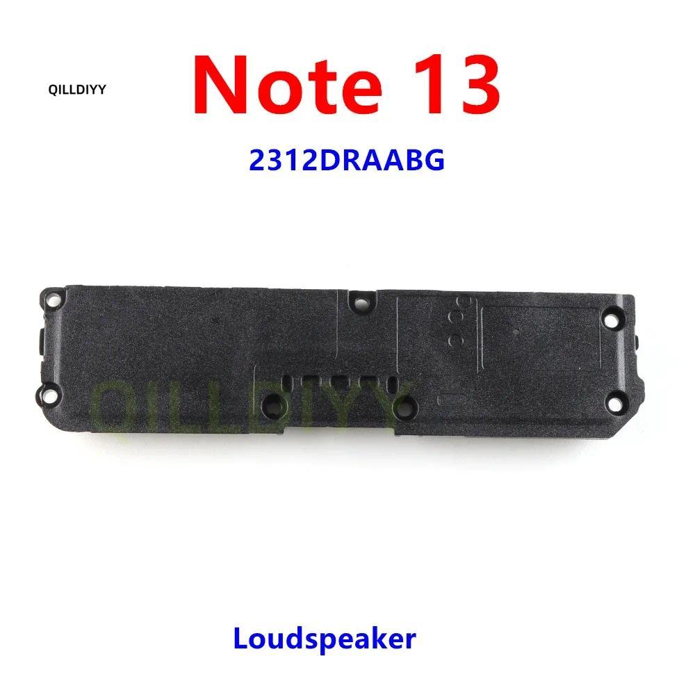 Loudspepe สําหรับ Xiaomi Redmi หมายเหตุ 13 ลําโพง Loud Buzzer Ringer โมดูลเสียงอะไหล่ 2312DRAABG ﻿