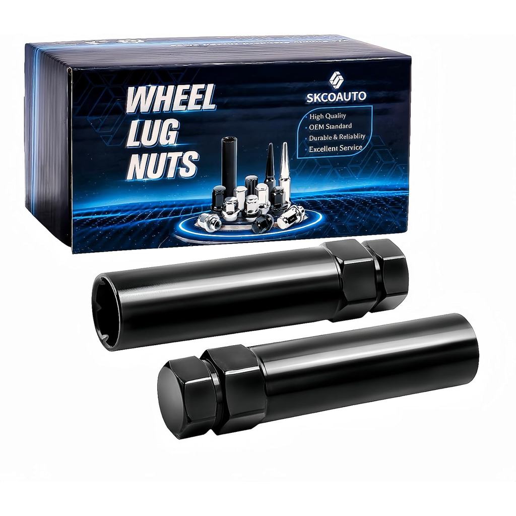 6 Point Spline Lug Nuts Key Tuner Socket Tool 2 pcs ใช้งานร่วมกับ 3/4 (19 มม.) และ 13/16 (21 มม.) He