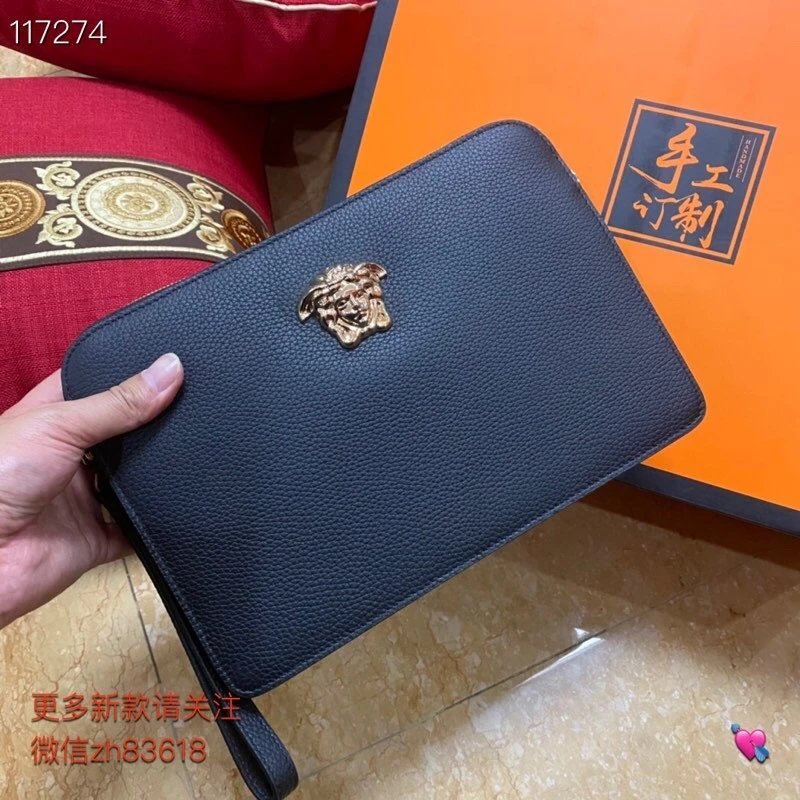 Versace Versace Mens Bag Clutch Bag Mens Fashion Casual Clutch Bag Mens Business Clutch Casual Can U