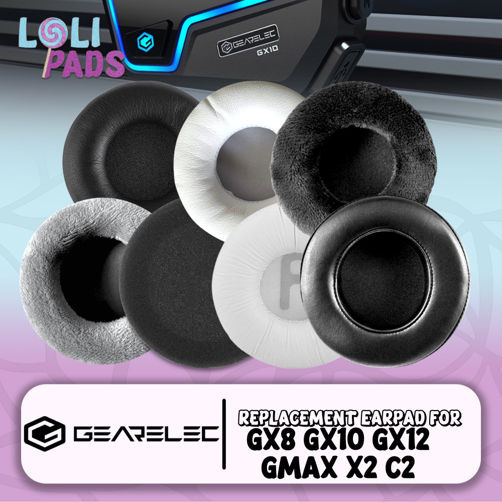 Earpad Earcup แผ่นรองหูฟัง Gearelec GX8 GX10 GX12 GMAX X2 C2 แผ่นโฟมแผ่นโฟม
