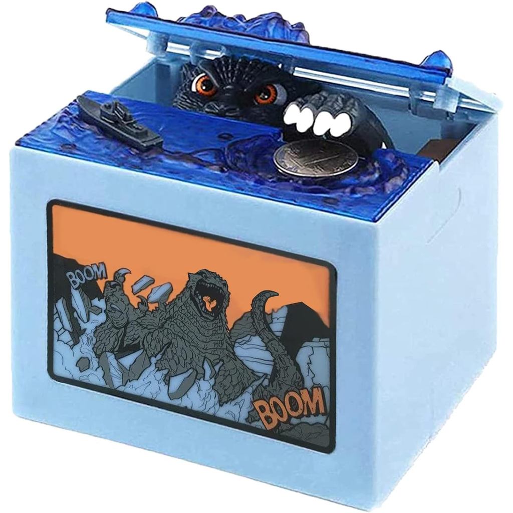 Monster Stealing Piggy Bank, Electronic Chirldren Cash Box Money Bank Toy, Christmas Birthday Gift f
