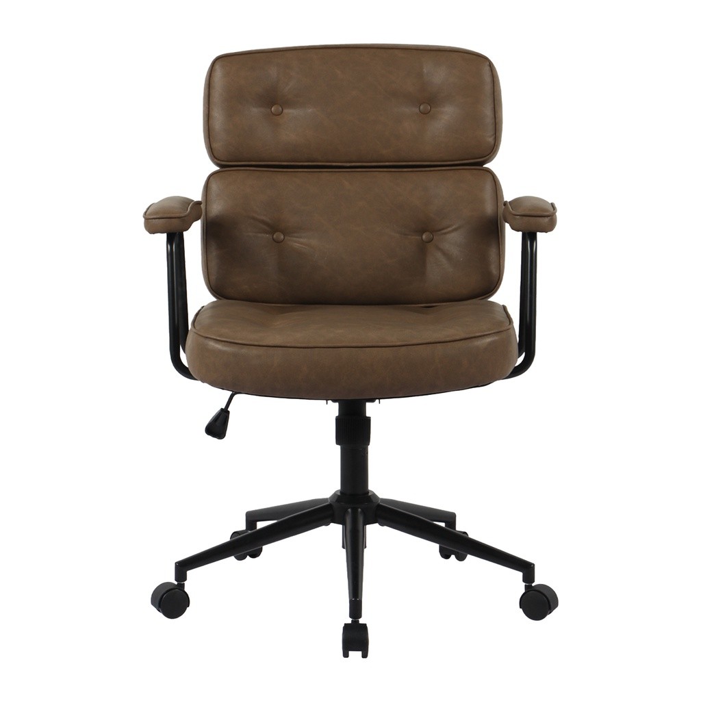 เก้าอี้สำนักงาน CALINA รุ่น H-7303 สีน้ำตาล