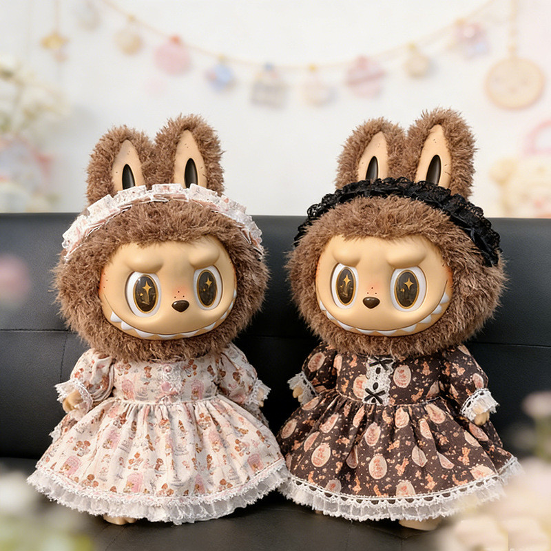 🔥ชุดลาบูบู้ 38cm ชุด mokoko ตัวใหญ่ ชุดตุ๊กตา 40cm ชุด labubu time to chill ชุด labubu 40 cm