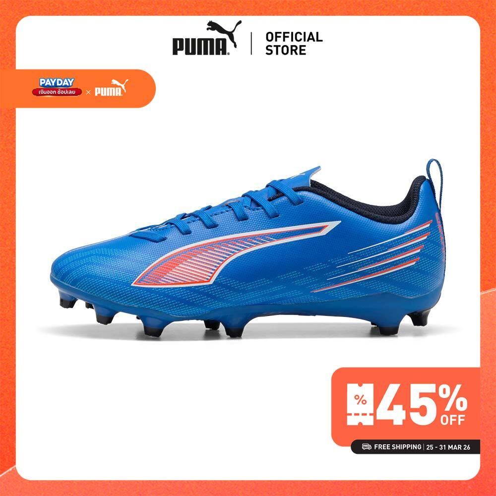 PUMA Football ULTRA 6 PLAY FG/AG Football Boots Youth สีฟ้า - 10853301