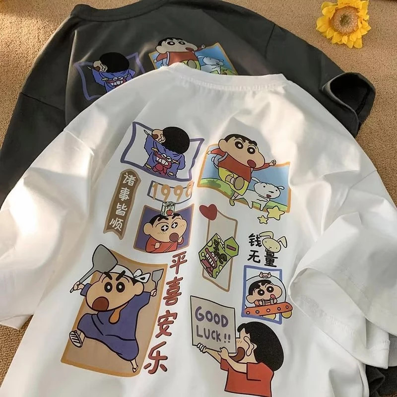 CODAnime-Inspired Print Tee - สําหรับคนรักอนิเมะ - Casual Everyday WearKorea LO7X