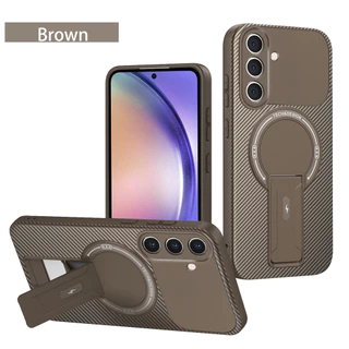 SAMSUNG สําหรับSamsung A57 กรณีGalaxy A37 เคสโทรศัพท์Galaxy A54 A52 A52S M36 A56 A17 คาร์บอนไฟเบอร์Stentเคสโทรศัพท์