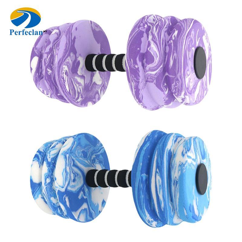 Perfeclan Aquatic Dumbbell EVA Floating Dumbbell อุปกรณ์ฝึกว่ายน้ําแบบพกพา Aquatic