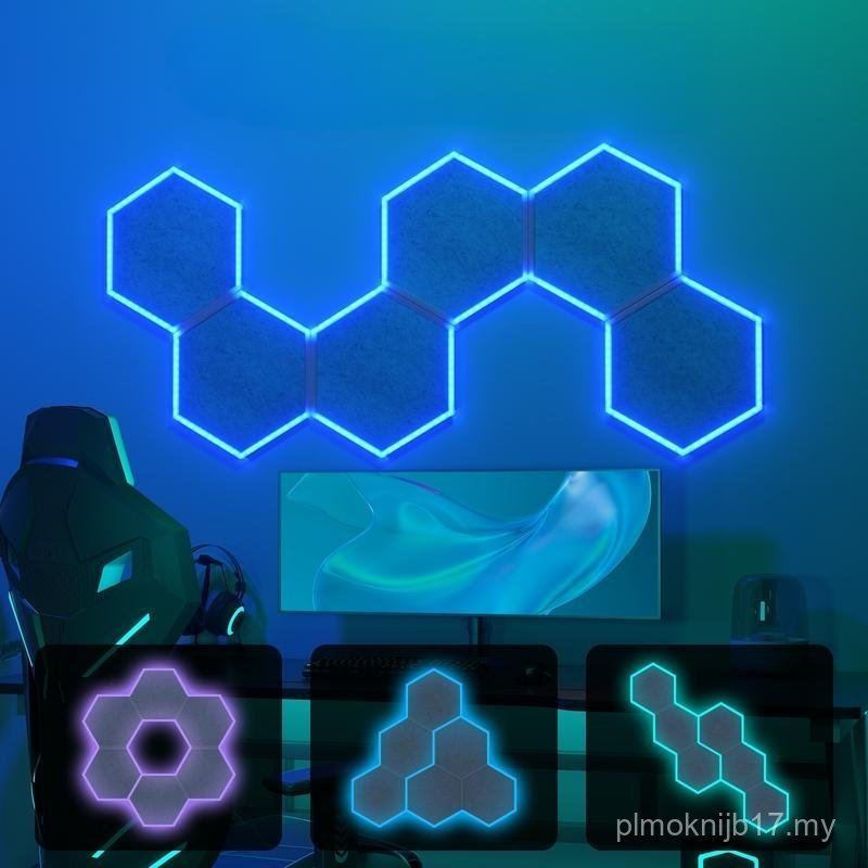 TONOR RGB แผงอะคูสติกมีกาวในตัว, แผงกันเสียง Dampening Insulation Treatment สําหรับเล่นเกม,Streaming