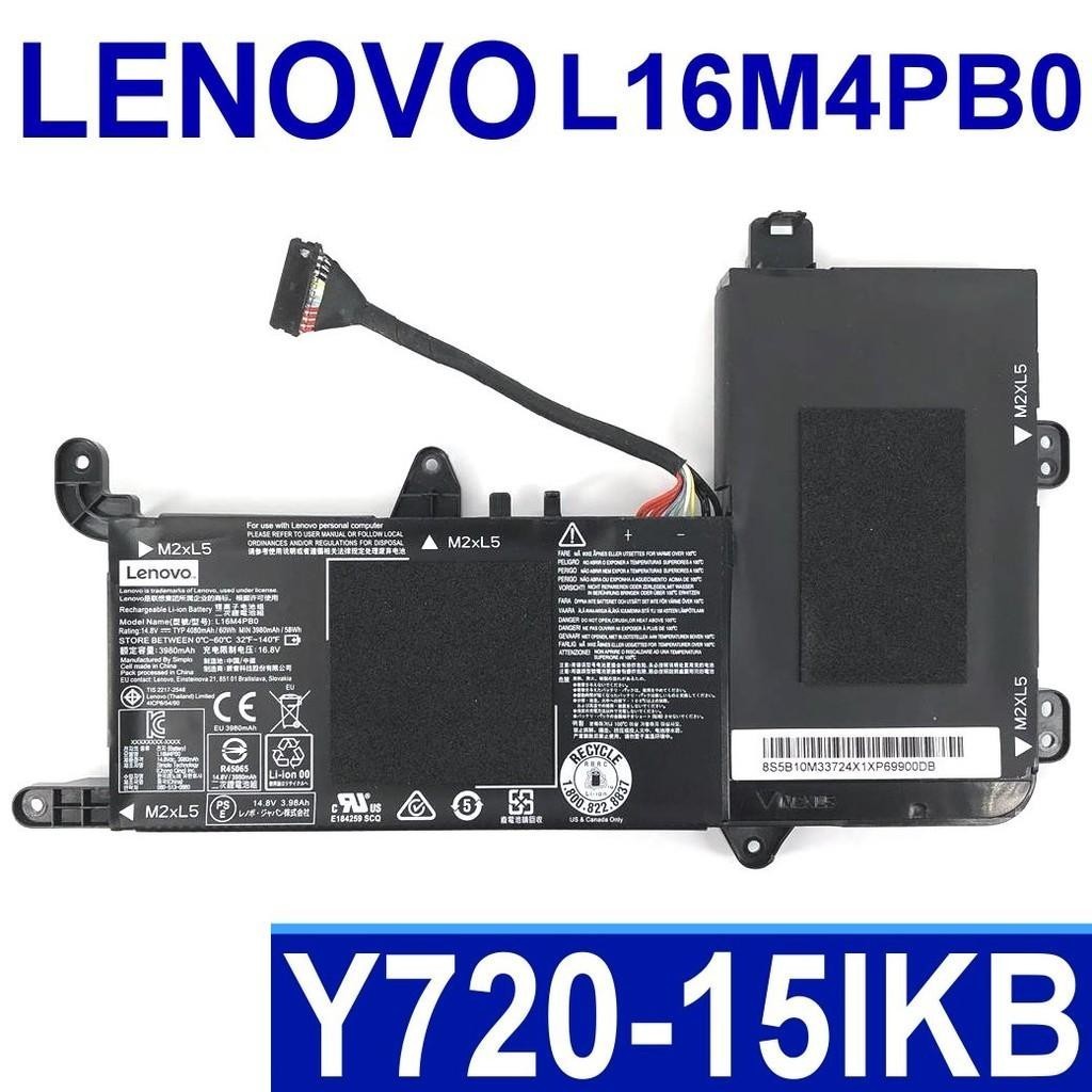 แบตเตอรี่แล็ปท็อป LENOVO L16M4PB0 Y720-15 Y720-15iKB Y720-151KB L16S4TB0 ของแท้