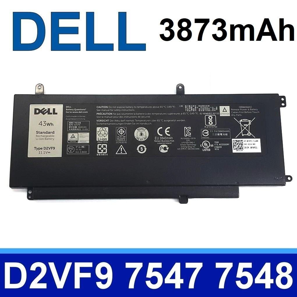 Inspiron D2VF9 15 5000 7000 7547 7548 N7547 N7548 N7548 PXR51 YGR2V P41F P41F001 P68G P68G001 แบตเตอ