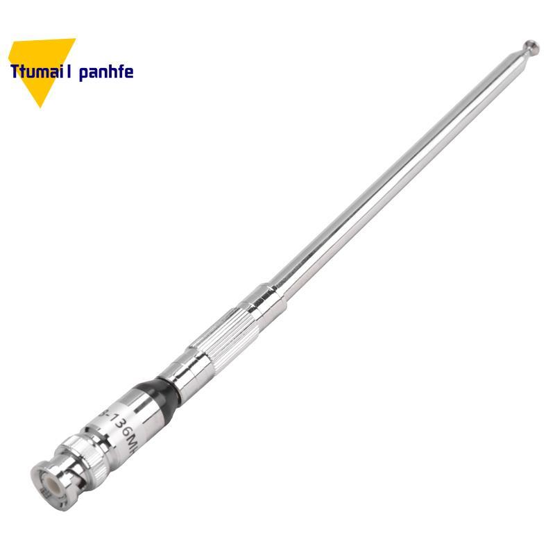 118-136MHZ BNC Telescopic Antenna กําไรสูง Airband เสาอากาศสําหรับ TH-28A TH-48A TH-78A ความถี่การบิ