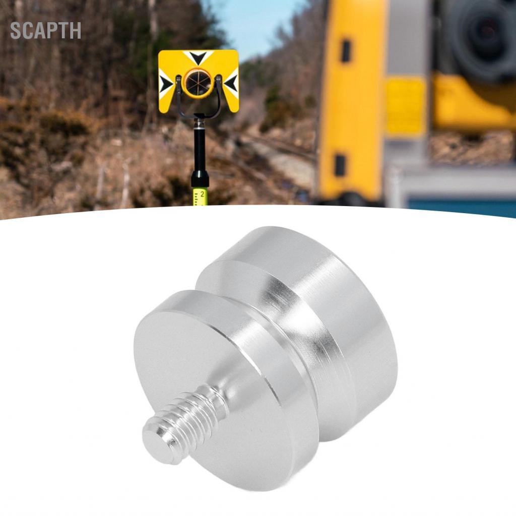 Scapth Scapth ERYUE อะแดปเตอร์เสาปริซึมอะลูมินัมอัลลอยทนทานถึง 11/4in-20 Connector สำหรับ GPS RTK ฐา