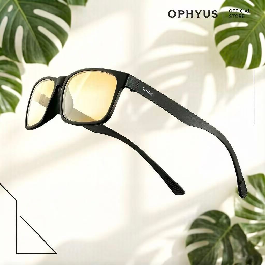 OPHTUS แว่นกรองแสงสำหรับเกมเมอร์ รุ่น Zero เลนส์ RetinaX Amber