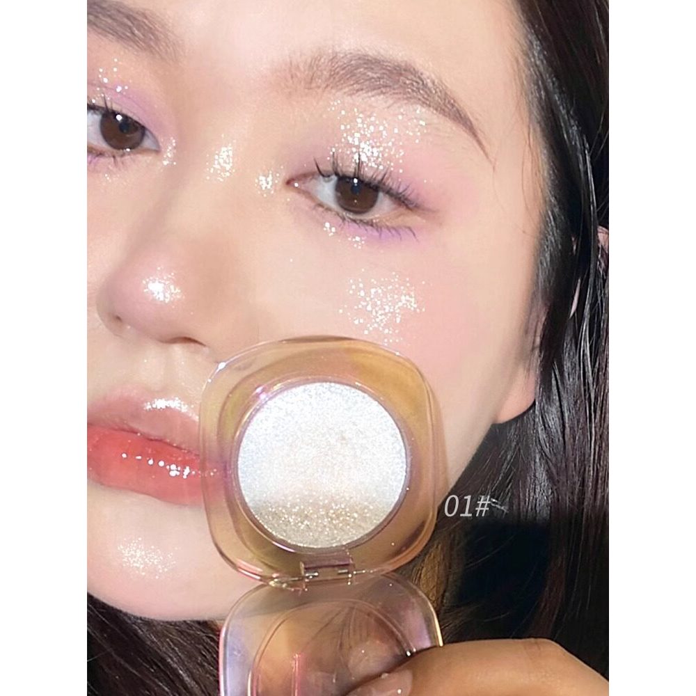 คอนทัวร์ ไฮไลท์ Joocyee Fermented Color Diamond High Gloss Shell Fine Flash Blush jc Moonlight Grave