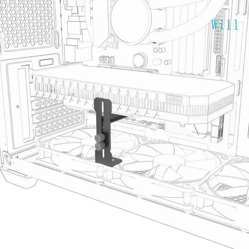 จะรองรับ GPU Bracket GPU Holder Stand ปรับ GPU Sags Bracket กราฟิกการ์ด