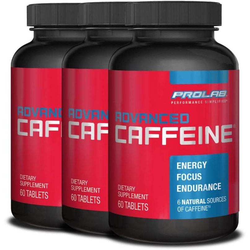 ProLabNutrition Premium Caffeine 200mg, เม็ดคาเฟอีนสําเร็จรูปบรรจุสารสกัดจากชาเขียว, พลังงานสะอาด, ค