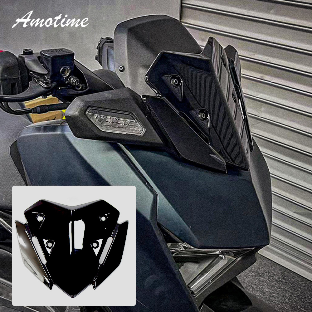 Eสําหรับ YAMAHA XMAX125 XMAX250 XMAX300 2023-2025 XMAX 300 กระจกรถจักรยานยนต์ Viser Visor Deflector 