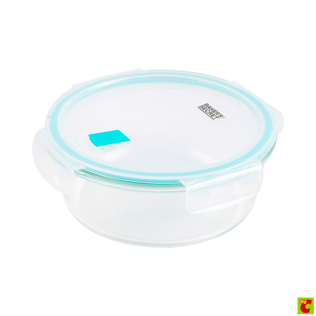 เบเกอร์ส ซีเคร็ต กล่องบรรจุอาหารแบบแก้ว 1300 มล. รุ่น BS40691