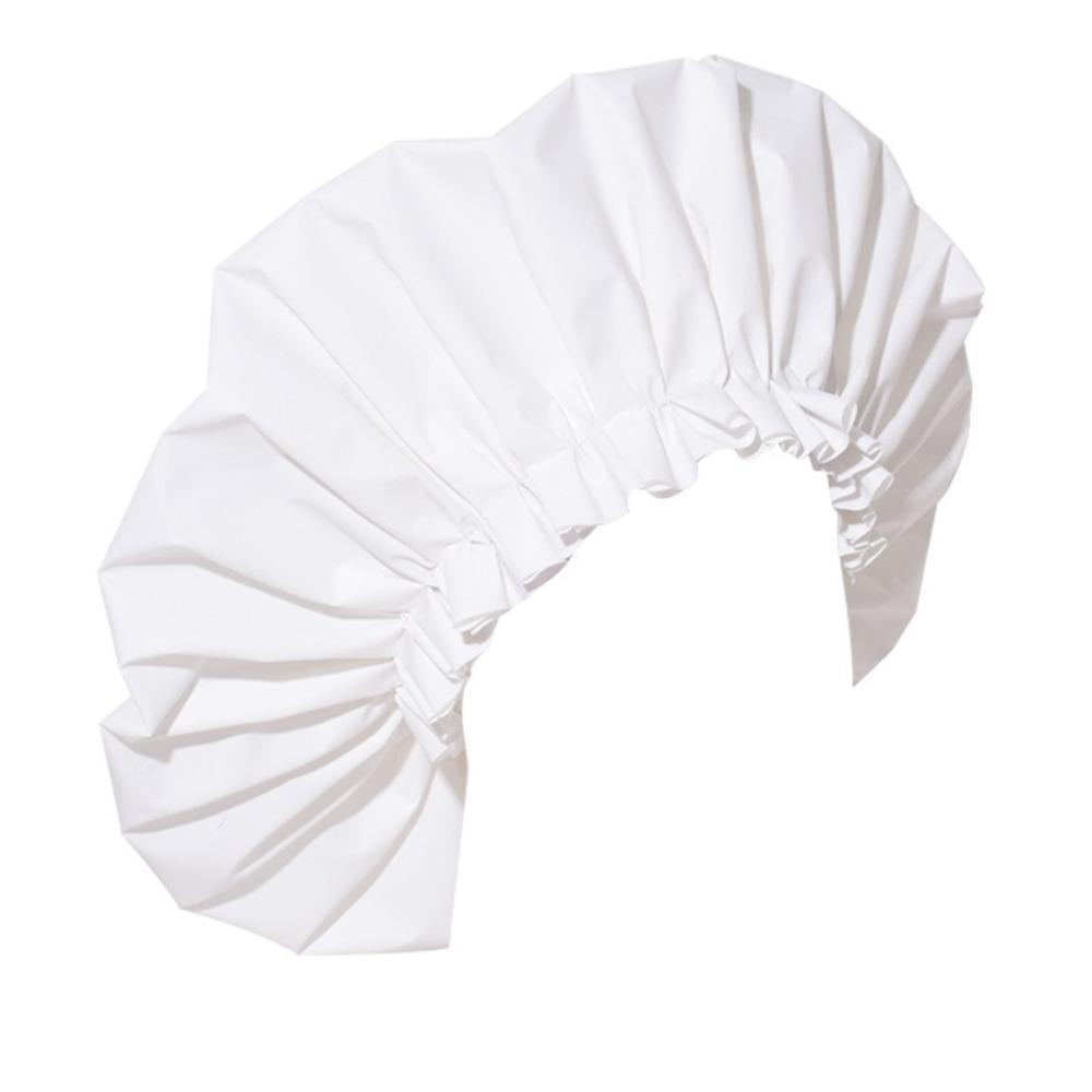 WITTE หมวกอาบน้ํากันน้ํา, หมวกอาบน้ําแบบใช้ซ้ําได้แบบปรับได้, อุปกรณ์ป้องกันวิกผมผมยาวสี EVA ขนาดใหญ่ ราคา ถูกที่สุด ดีลบีเคเค แกลเลอรีภาพที่ 6