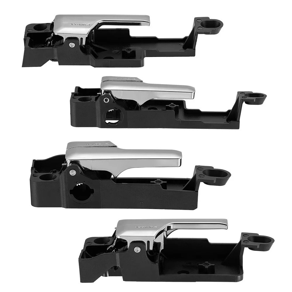 ​4pcs มือจับประตูไดร์เวอร์ด้านข้างสําหรับ Ford Fusion 2007-2012 สําหรับ Lincoln MKZ 2006-2011 Mercur