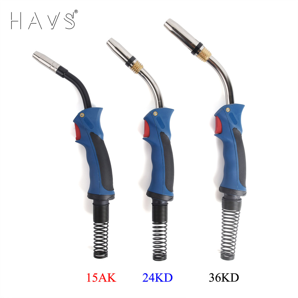 15ak 24KD 36KD Professional MIG MAG MB หัวฉีดแก๊สเชื่อม ปลายแอร์คูลลิ่ง ที่จับคอหงส์ หัวฉีดแก๊ส ประเภทยุโรป