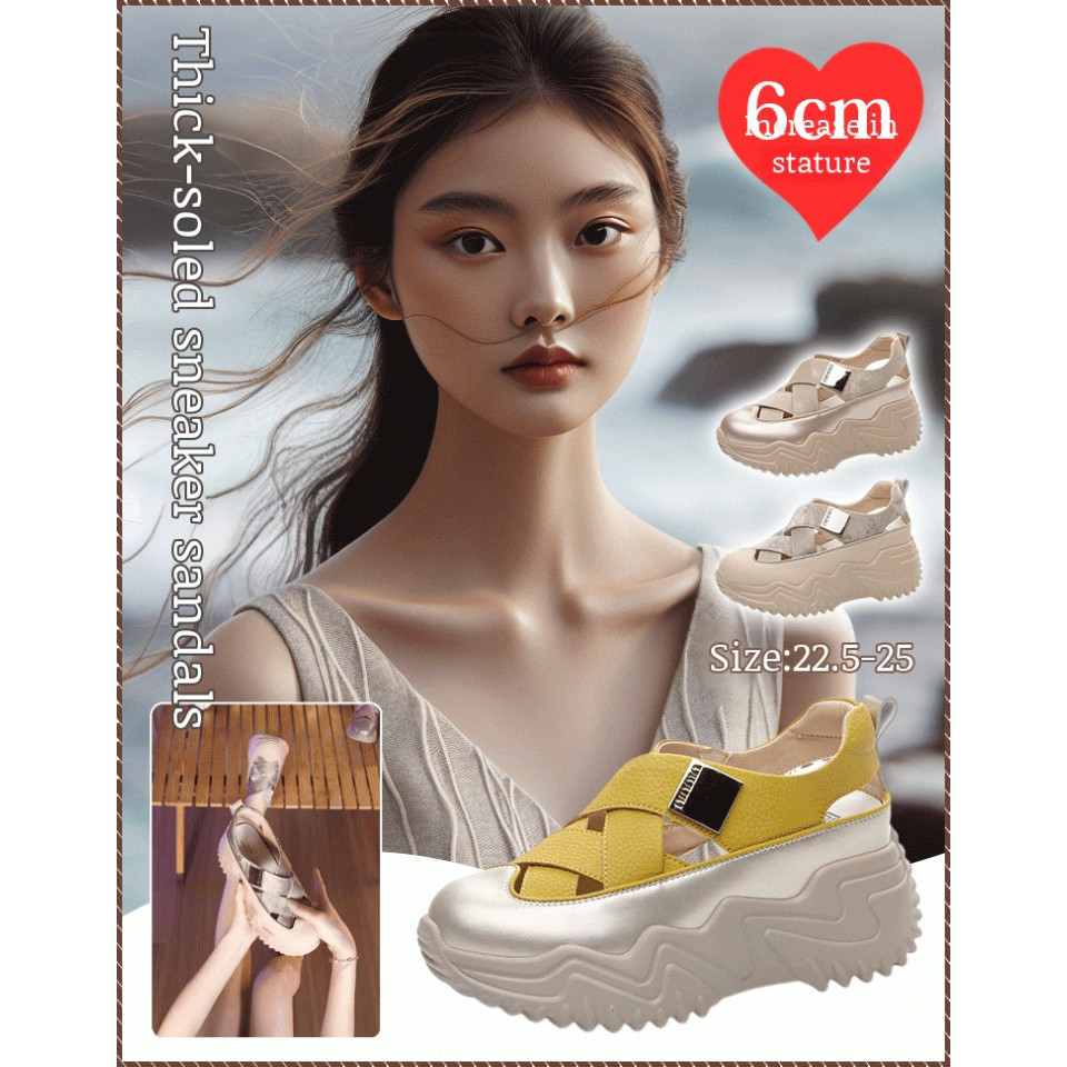 JA3 รองเท้าแตะกีฬารองเท้าแตะผู้หญิง Sporty Summer Outdoors รองเท้าแตะ Breathable Casual Single Shoes